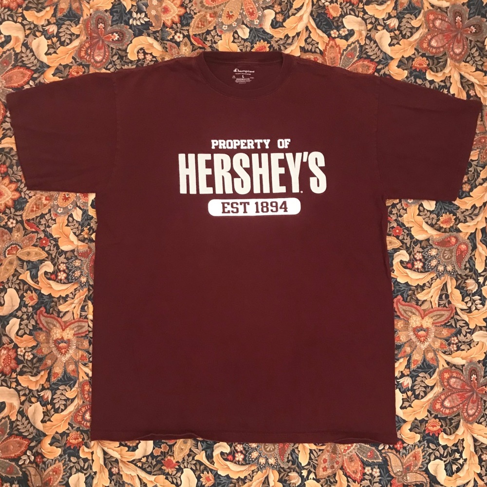 Maroon Hershey’s Tee